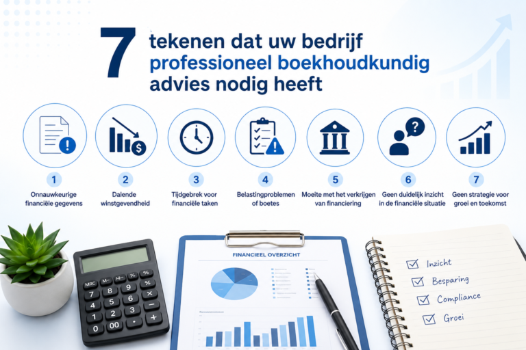 Boekhoudkundig advies Amersfoort
