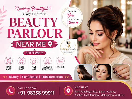 Beauty parlour near me