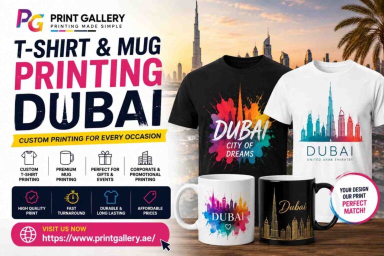 T-Shirt & Mug Printing Dubai