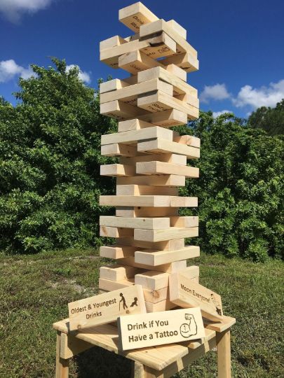 Custom Jenga Games