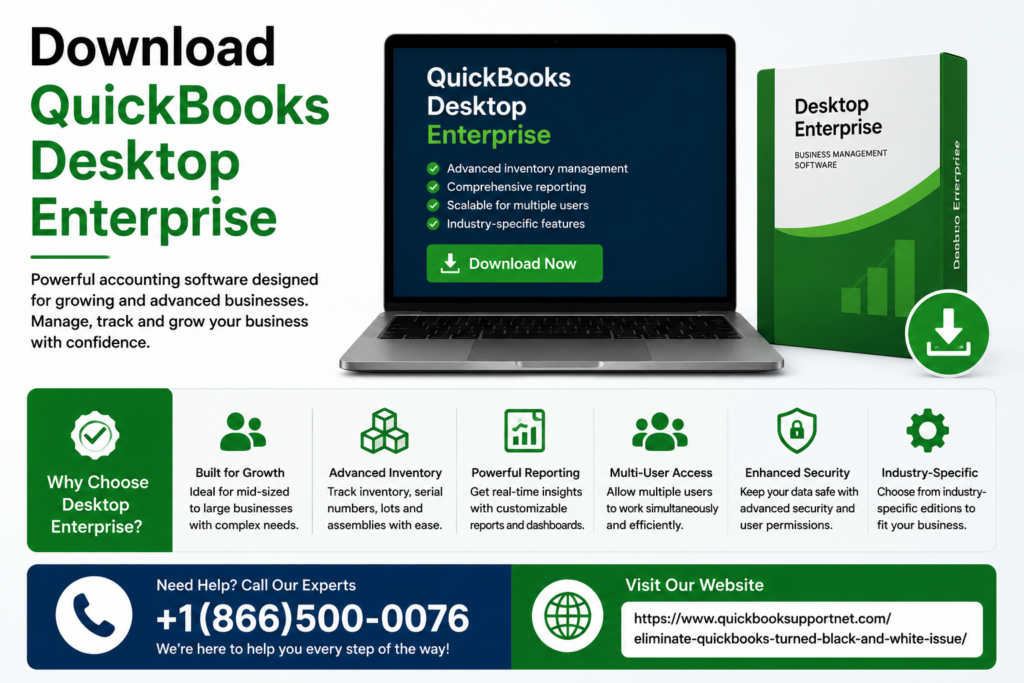 Download QuickBooks Desktop Enterprise guide