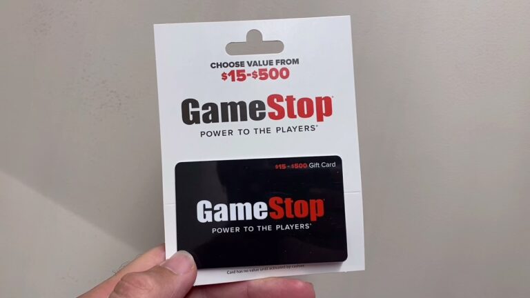 Gamestop Gift Cards