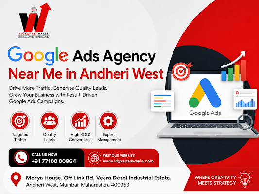 Google ads agency near me in Andheri West