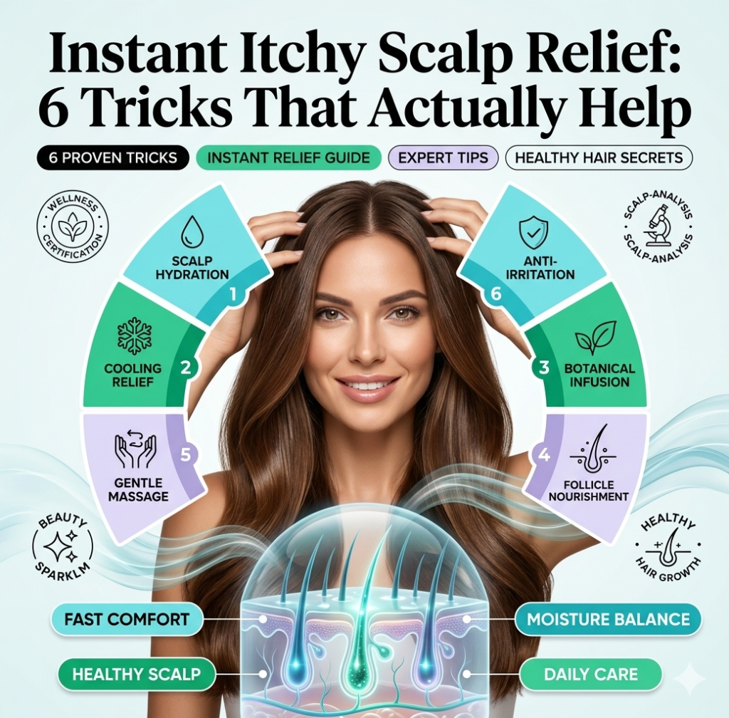 Instant Itchy Scalp Relief 6 Tricks That Actually Help