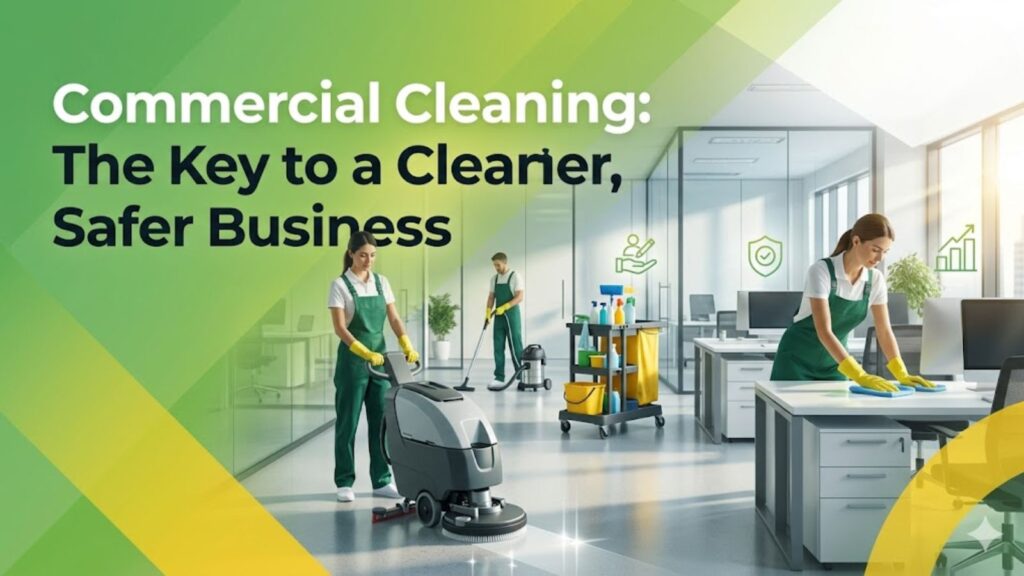 Commercial Cleaning: The Key to a Cleaner, Safer Business