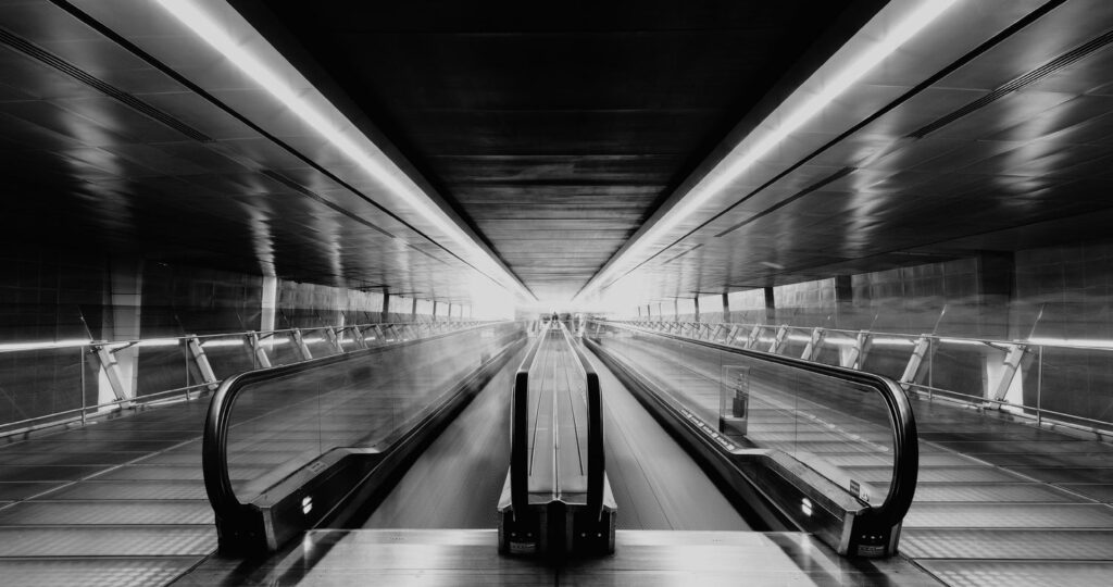 Semperit escalator handrails