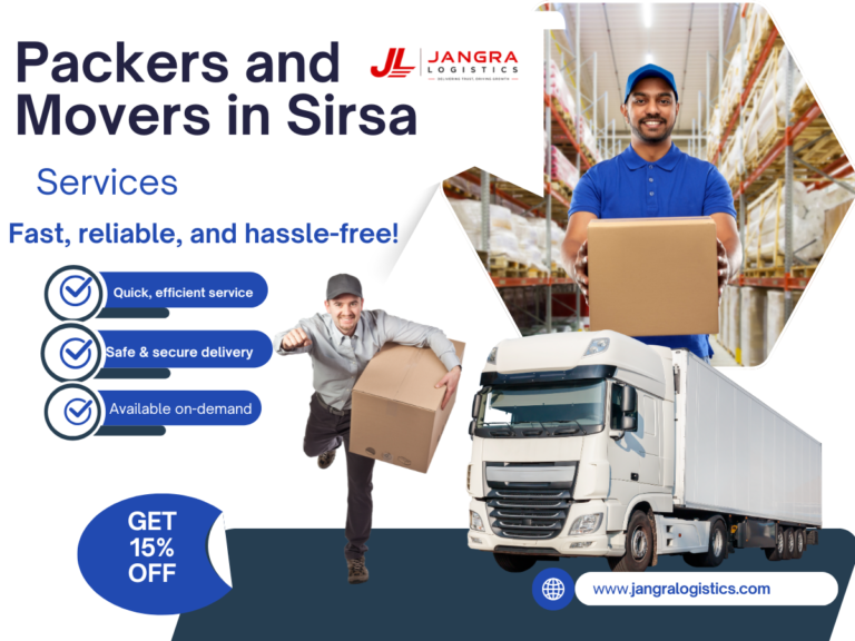 Packers and Movers in Sirsa