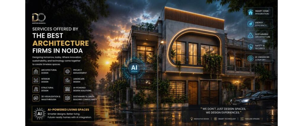 Services Offered by the Best Architecture Firms in Noida