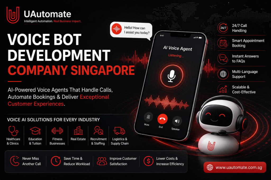 Voice Bot Development Company Singapore