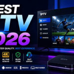 Person watching IPTV Australia channels on a smart TV with live sports, movies, and entertainment streaming in high definition.