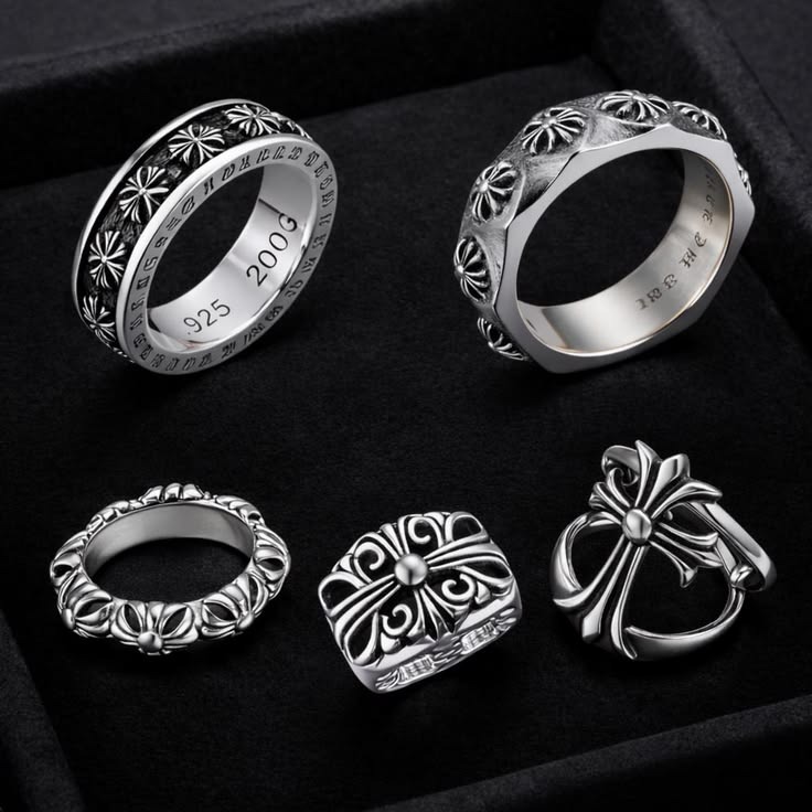 Chrome Hearts Spike Ring