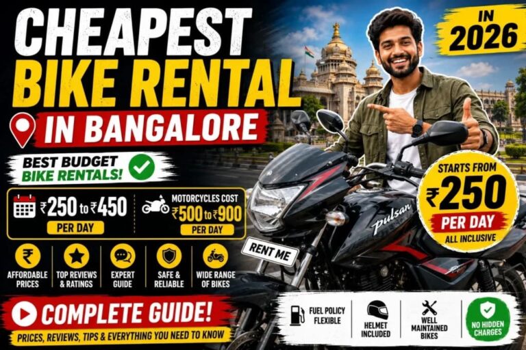 rental bikes in bangalore