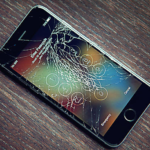 iPhone screen