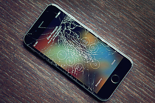iPhone screen