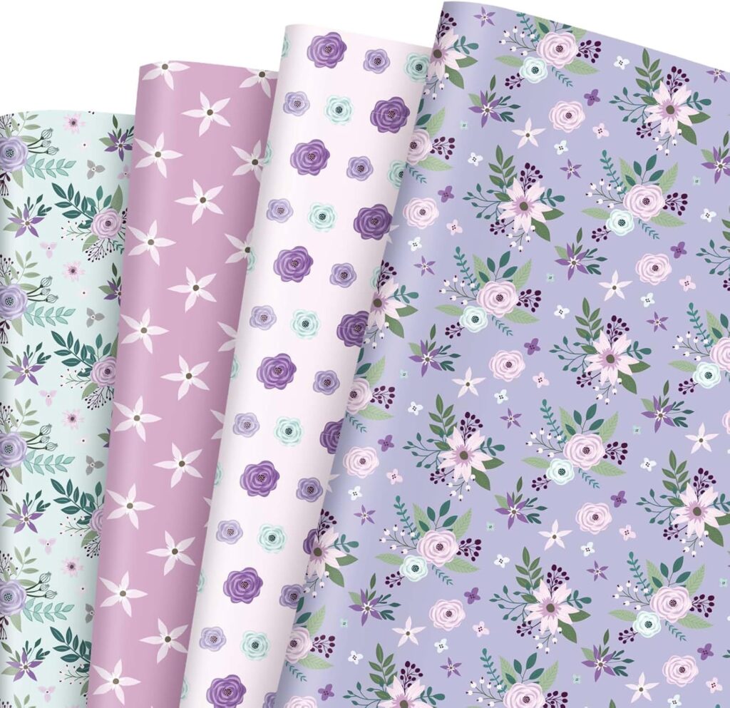 flower wrapping papers