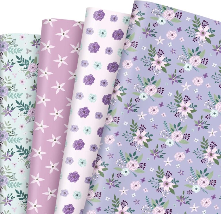 flower wrapping papers
