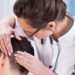 Hair transplant before and after