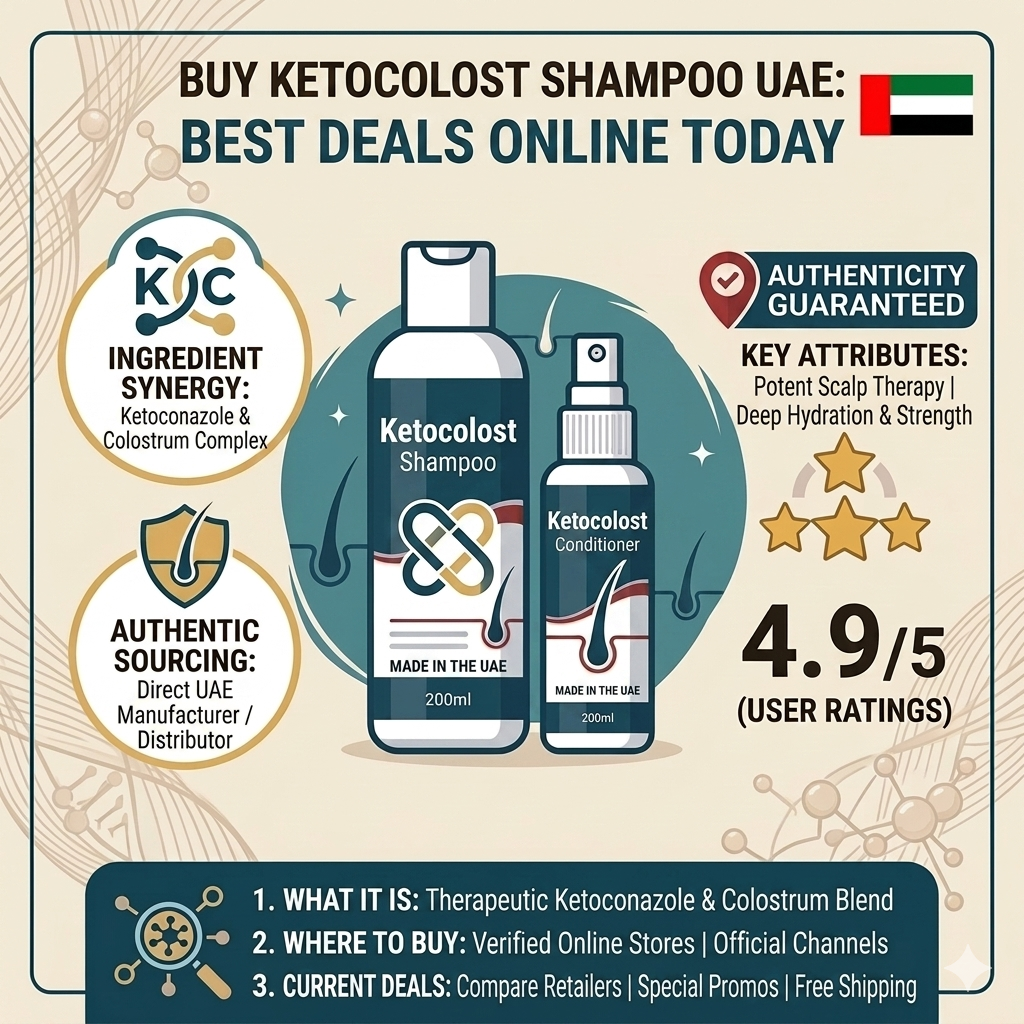Buy Ketocolost Shampoo UAE