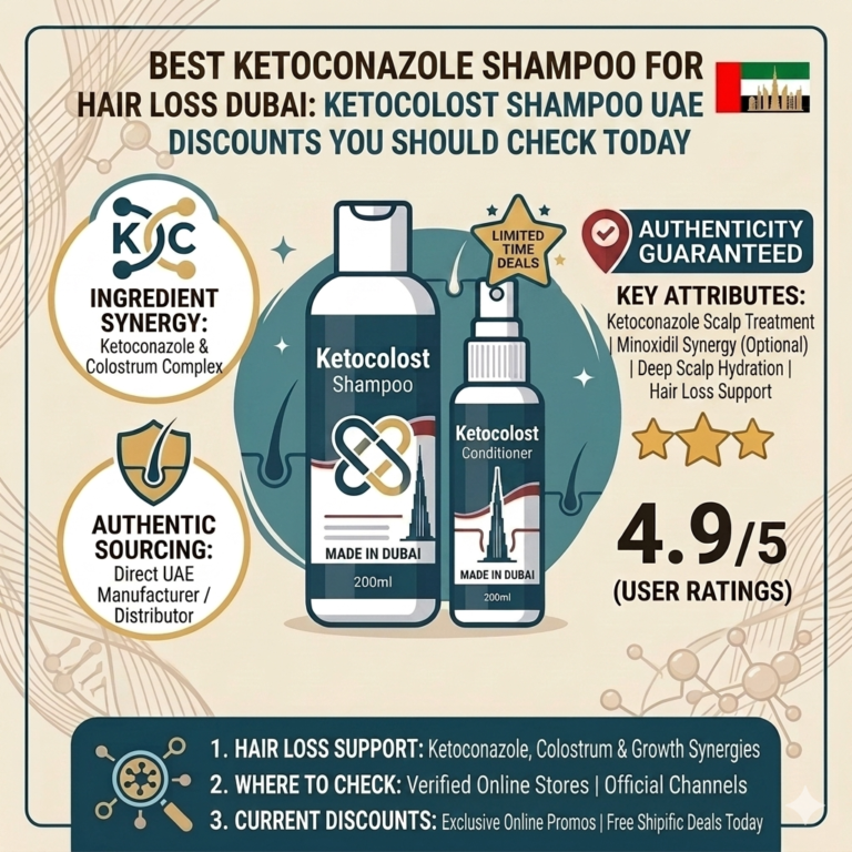 Best Ketoconazole shampoo for hair loss Dubai