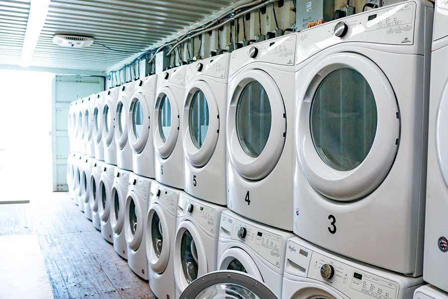 Mobile Laundry Trailer