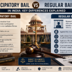 Anticipatory Bail vs Regular Bail in India - Key Differences Explained