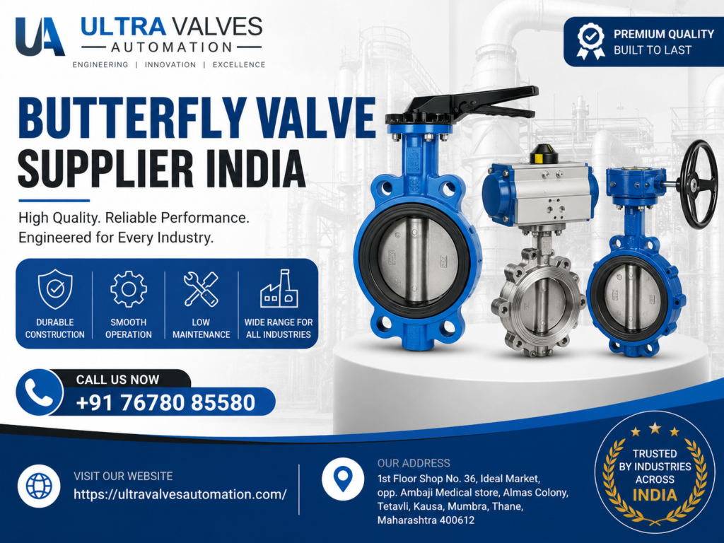 Butterfly Valve Supplier India