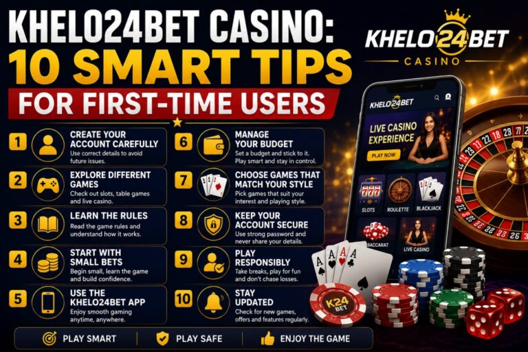 Khelo24Bet Casino: 10 Smart Tips for First-Time Users