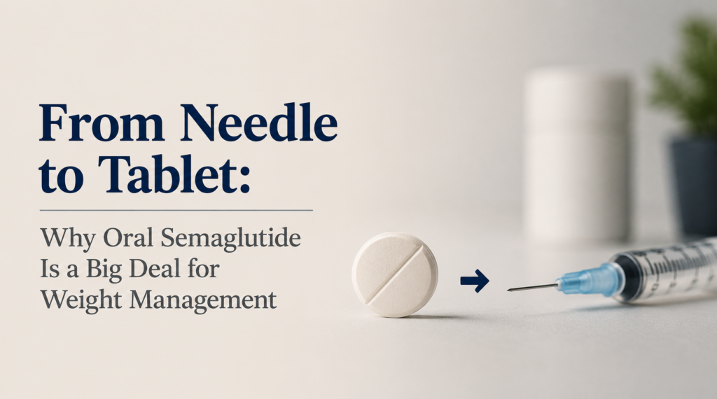 From Needle to Tablet: Why Oral Semaglutide Is a Big Deal for Weight Management