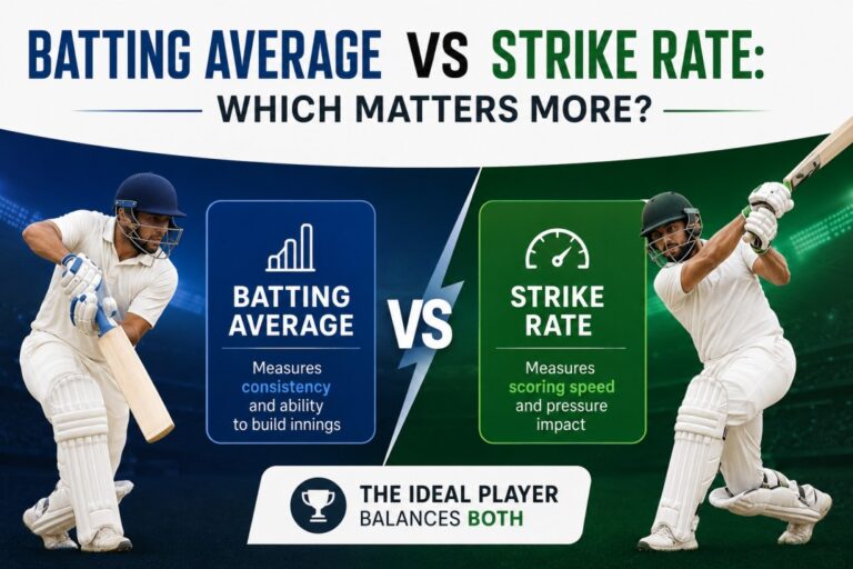 Batting Average vs Strike Rate: Which Matters More?