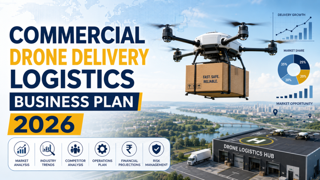commercial drone delivery logistics business plan