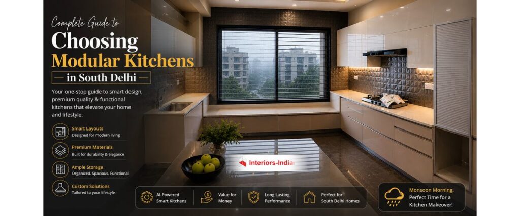 Complete Guide to Choosing Modular Kitchens in South Delhi