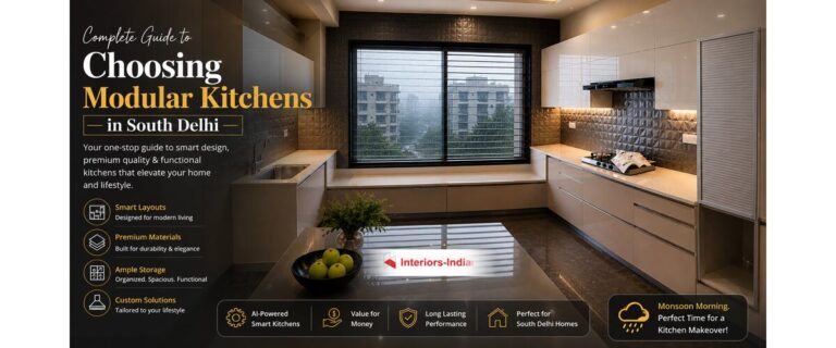 Complete Guide to Choosing Modular Kitchens in South Delhi