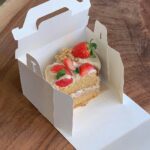 Custom cake slice boxes