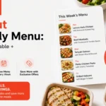 Delicut weekly menu