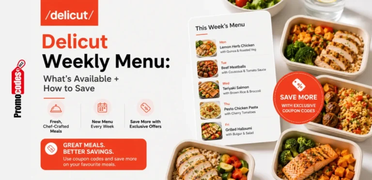 Delicut weekly menu