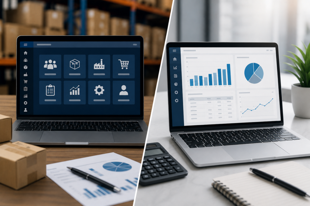 ERP vs Accounting Software-Whats the Difference