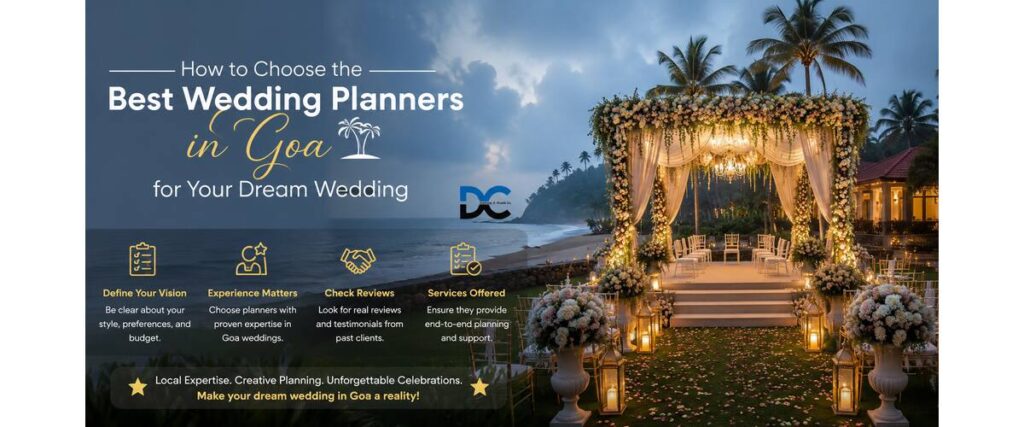 How to Choose the Best Wedding Planners in Goa for Your Dream Wedding