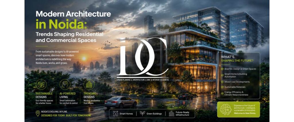 Modern Architecture in Noida: Trends Shaping Residential and Commercial Spaces