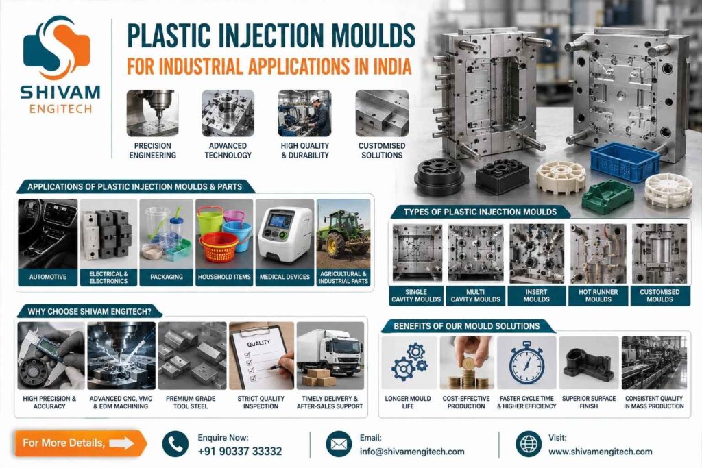 Plastic Injection Moulds for Industrial Applications in India – Shivam Engitech