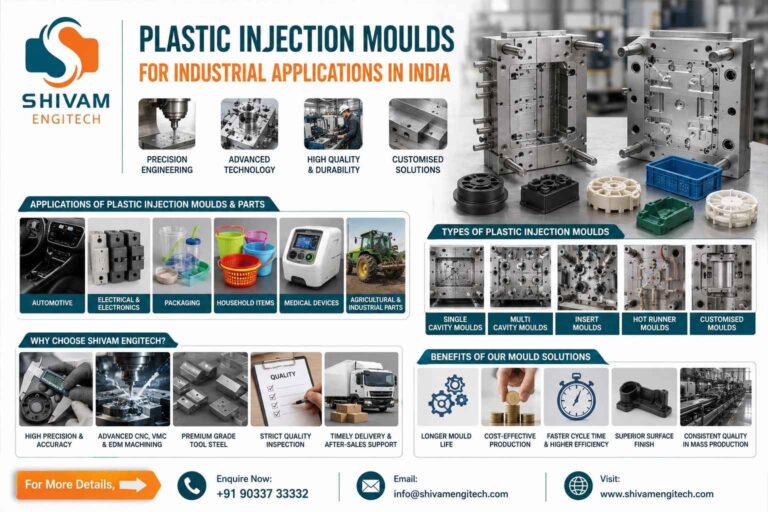 Plastic Injection Moulds for Industrial Applications in India – Shivam Engitech