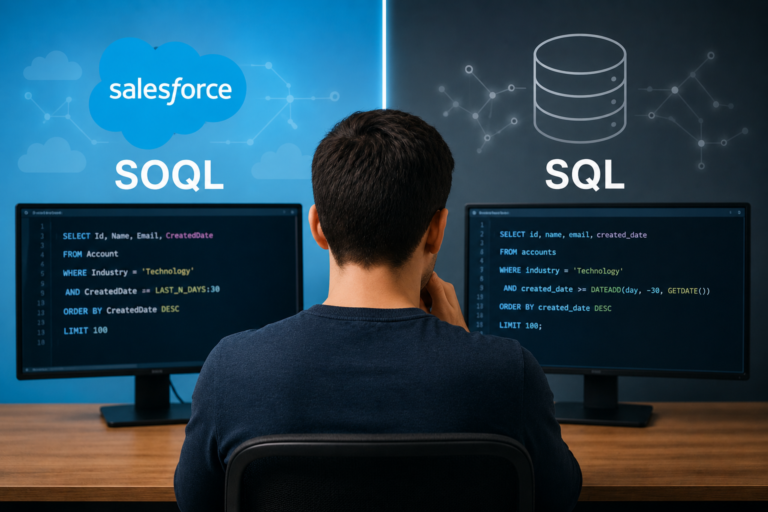 Salesforce SOQL vs SQL: Key Differences Every Developer Should Know