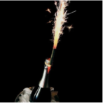 dessert sparklers