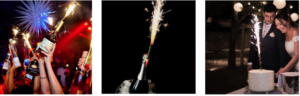 dessert sparklers