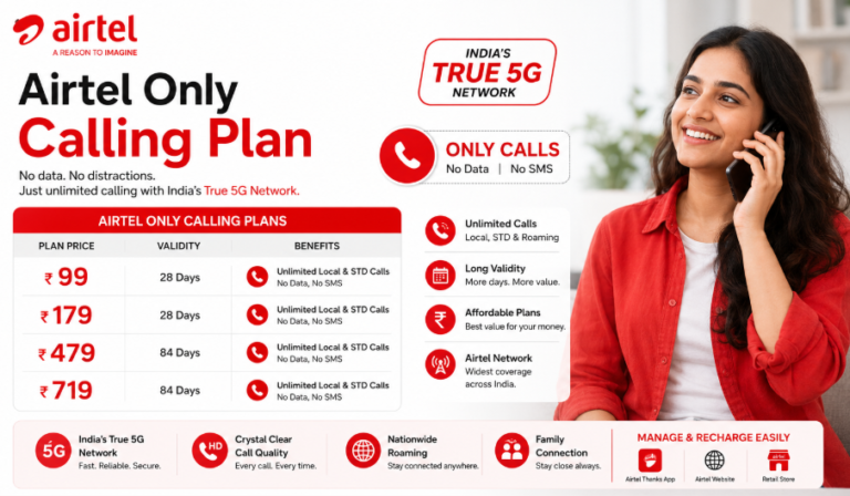 Airtel Only Calling Plan