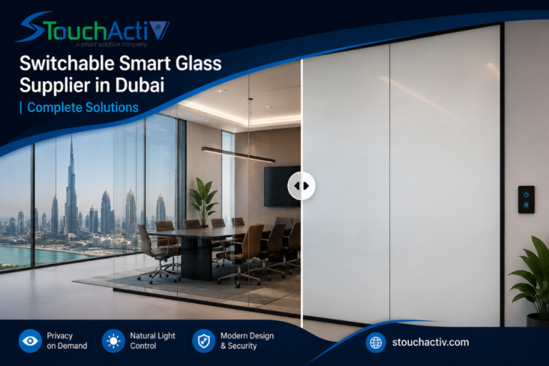Switchable Smart Glass Supplier in Dubai | Complete Solutions