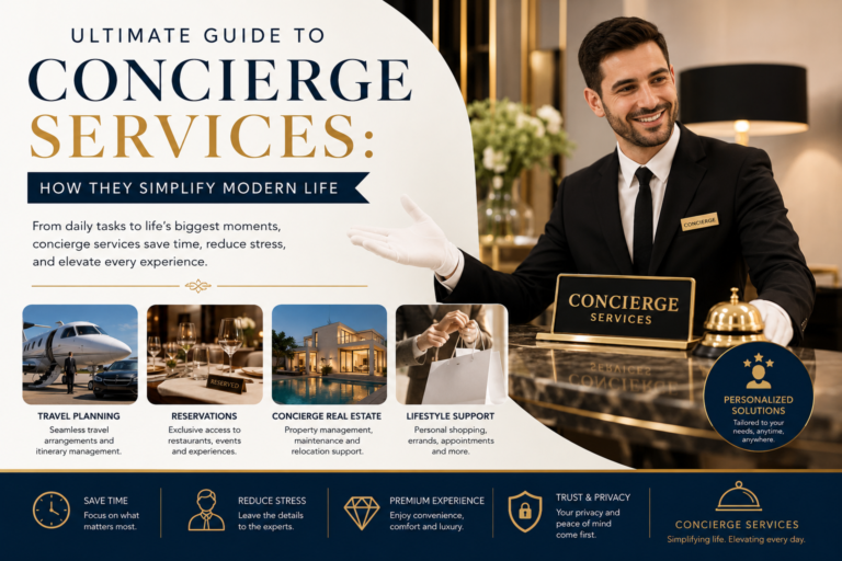 Ultimate Guide to Concierge Services - How They Simplify Modern Life