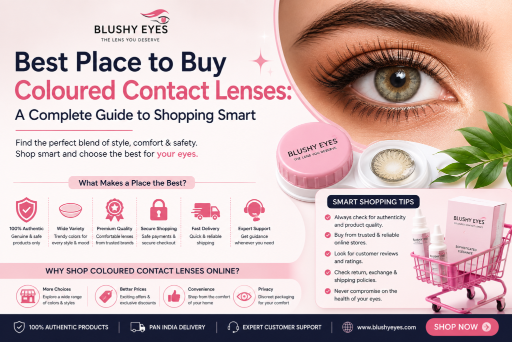 best place to buy colour contact lenses