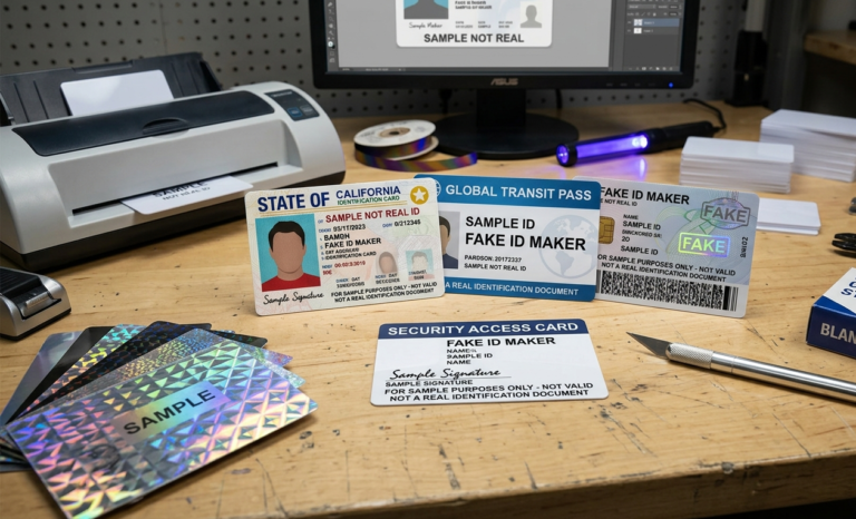 Fake ID Makers: What They Reveal About ID Security