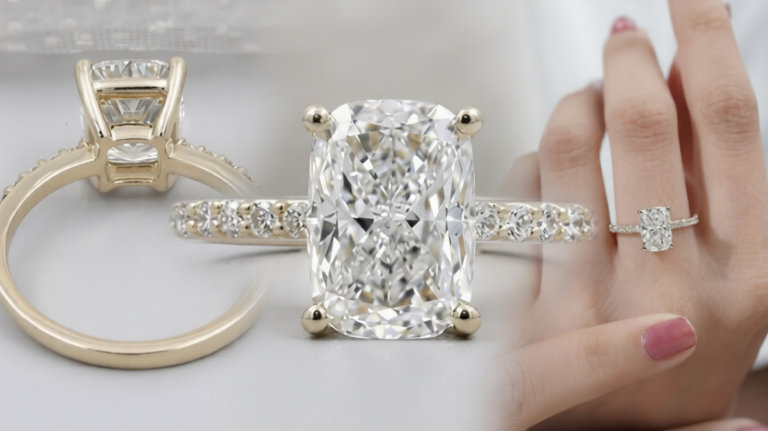 10 carat lab grown diamond ring