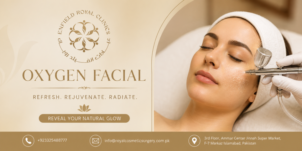 oxygen facial in islamabad Pakistan